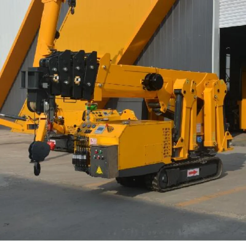 China Hot Sell Spider Crane Lifting Equipment Portable Building Construction Machinery Mini 3D Spider Crane for US South Africa