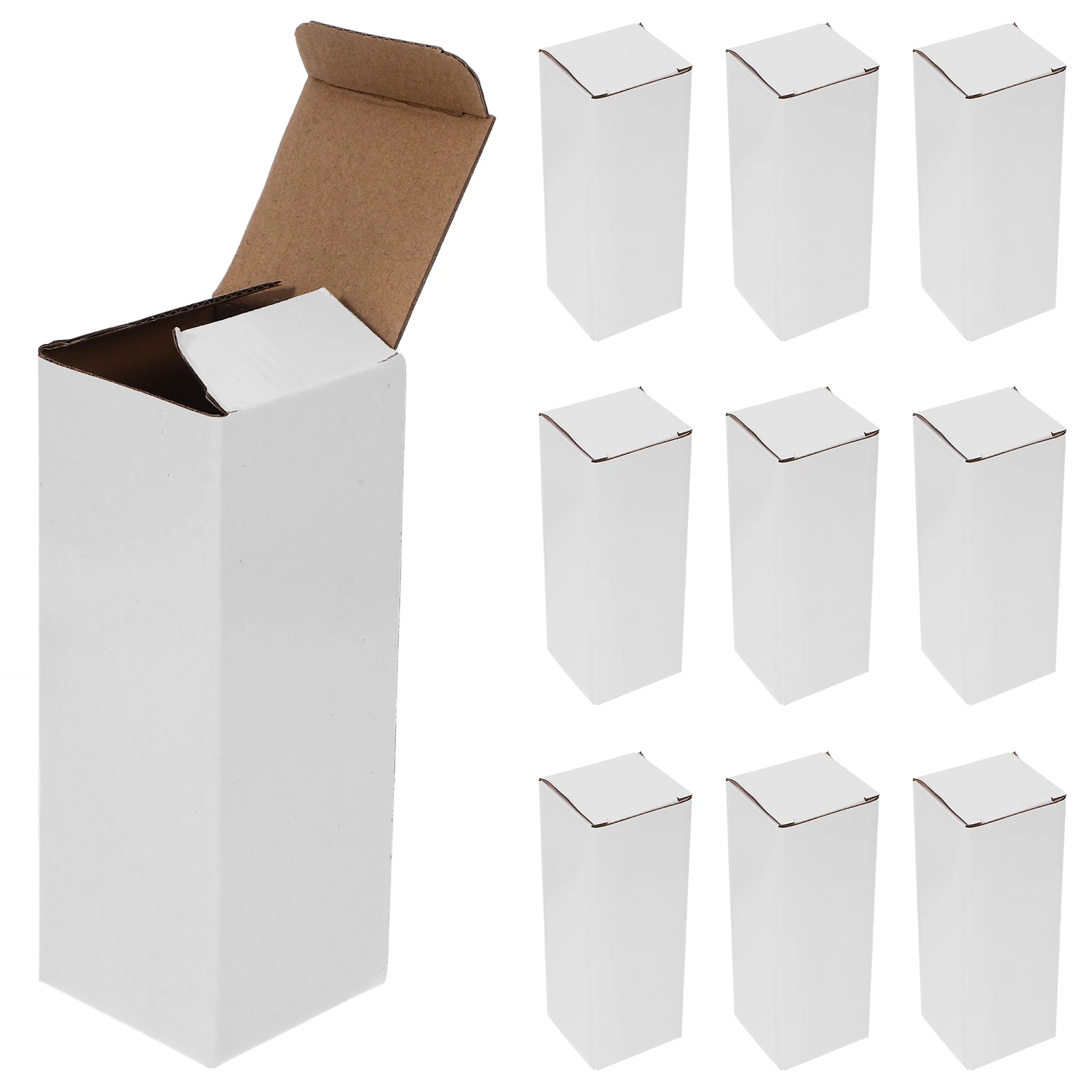 10 Pcs Corrugated Boxes Packaging Lamination Small Mailing Moving Shipping Empty Box for Wrapping Paper Products