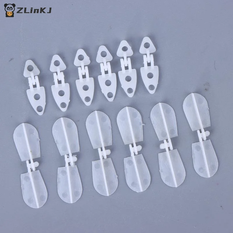

▶6Pcs Micro Hatch Hinges For RC Aircraft Model Accessories Replacement Parts Connecting Aircraft Wings