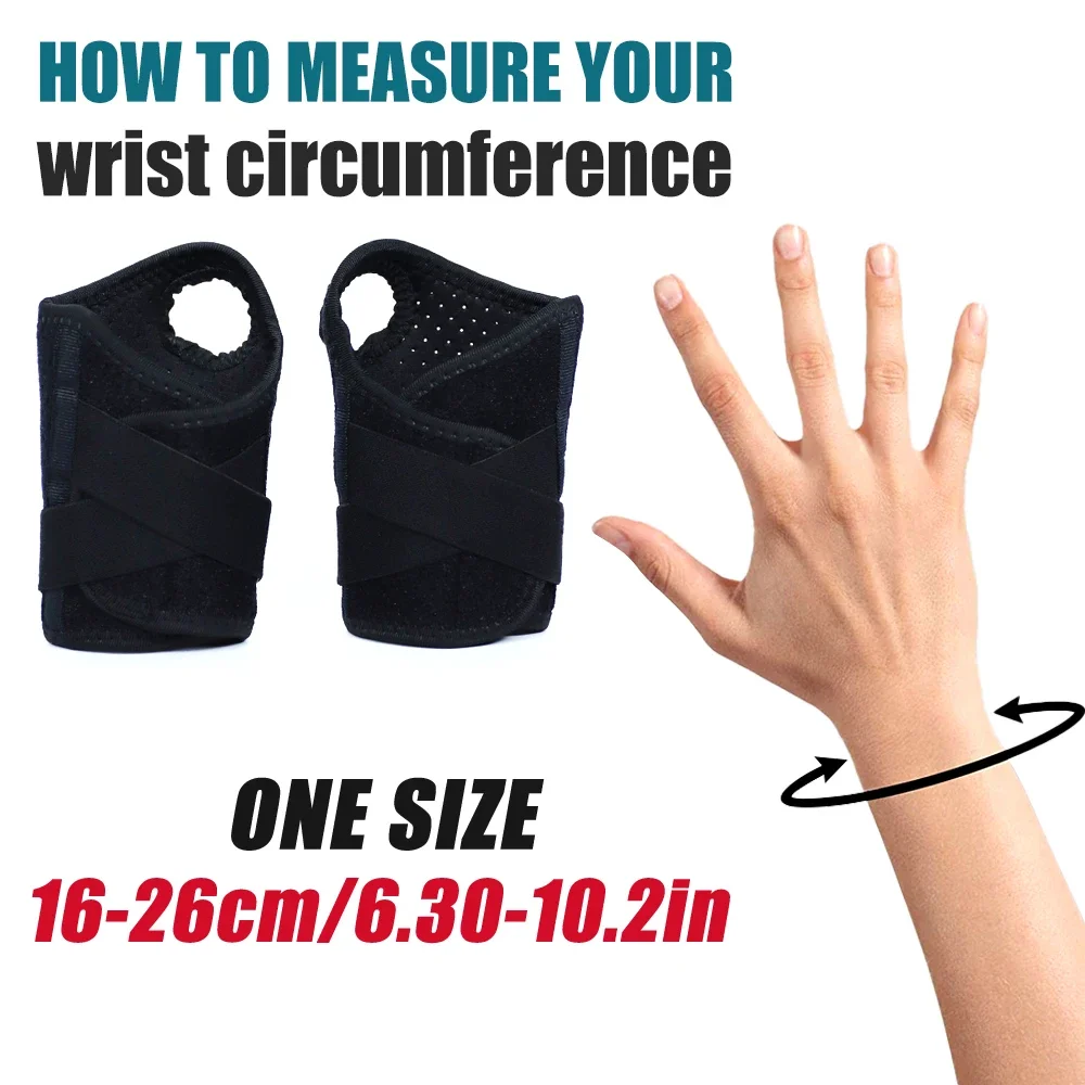 Wrist Brace for Carpal Tunnel Relief Night Support, Hand Brace for Women Men , Adjustable Wrist Support for Right Left Hands