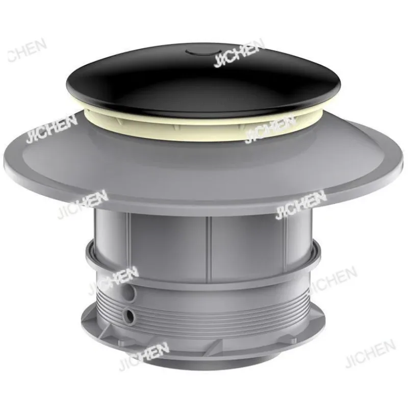 Cubierta de drenaje para estanque de peces ZQ para sistema de filtro inferior de piscina Koi con conexión de bomba de oxígeno