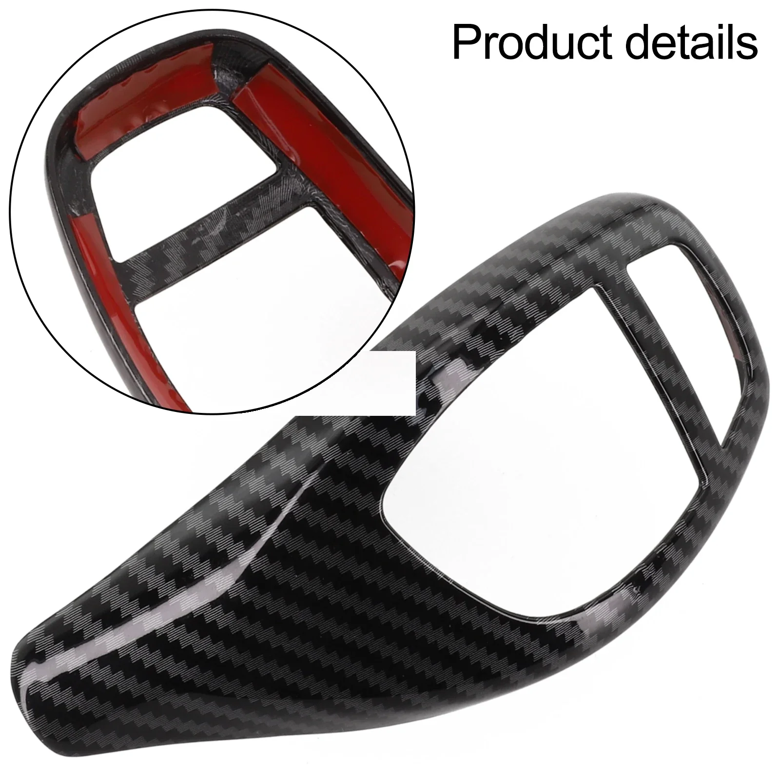 Enhance Your Driving Experience with Carbon Fiber Pattern Gear Shift Knob Cover Trim for BMW F30 X3 X4 17 Series