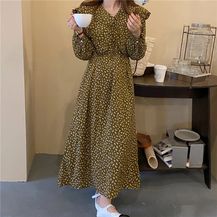 Cheap wholesale 2021 spring autumn new woman Lady fashion casual sexy Dress female french dress women french dress women BPy1734