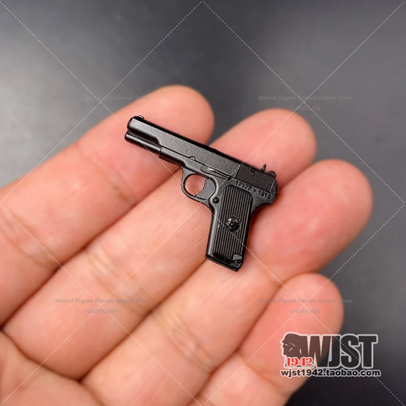 ‌ Nie działające pistolety 1/6 dla figurek żołnierzy, karabin TT-33, akcesoria do wyposażenia bojowego, pasują do figurek akcji 12-calowych, modele zabawek.