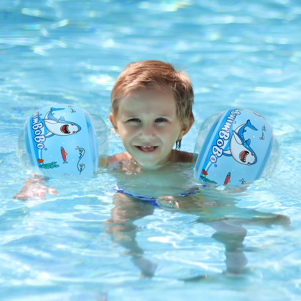 Swimbobo Summer Swim Dorośli Dzieci Chłopcy i dziewczynka Bezpieczny materiał PVC Pływak na ramię Nadmuchiwane koło do pływania Woda