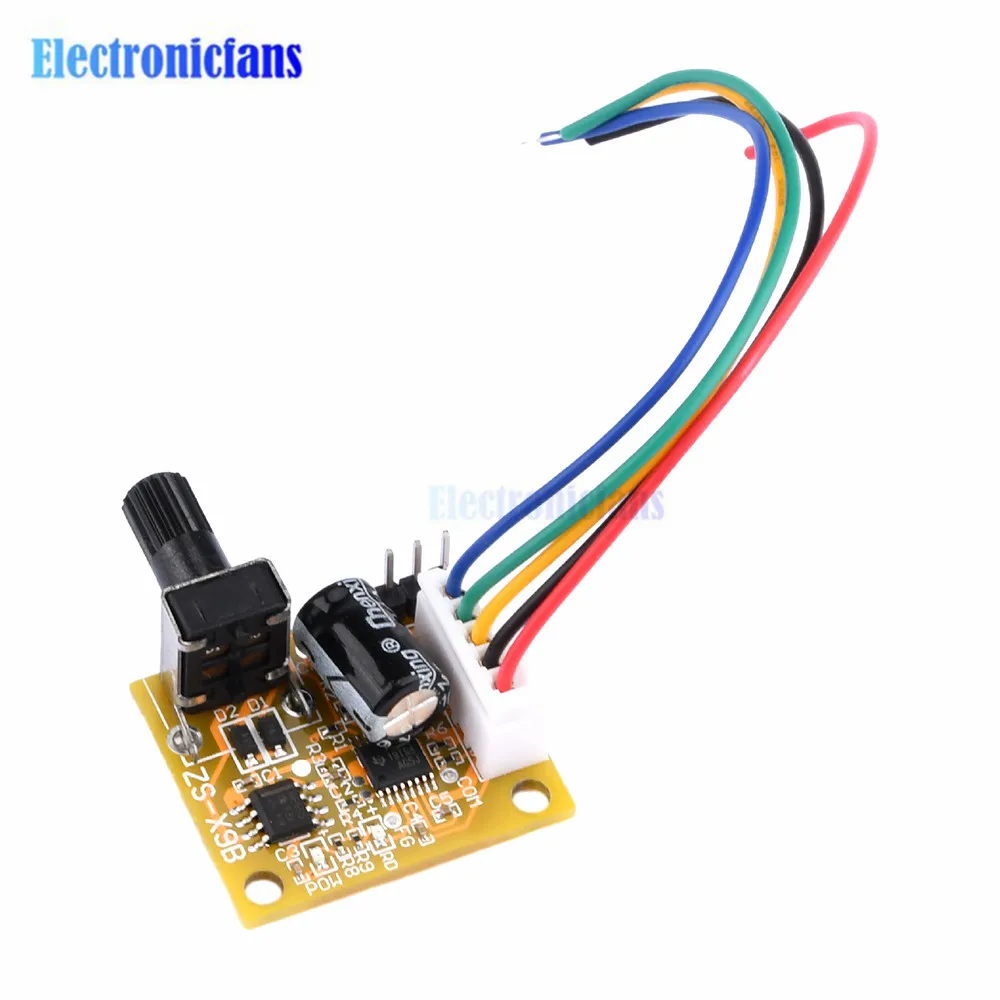 2 Set/1 Set DC5V-12V 15W Bldc 3-Phase Dc Brushless Hall-Less Motor Driver Module Dc Motor Governor Motor Driver Boards