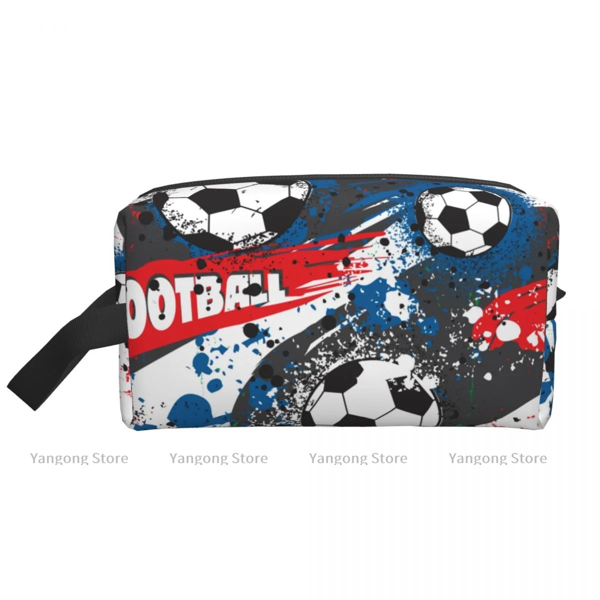 Travel Bag Zipper Wash Toiletry Bag France Football Championship With And France Flag Makeup Organizer Portable Storage Pouch