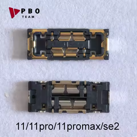 5-100pcs FPC Battery Connector Flex Cable replacement For iphone 11 PRO MAX 11PRO 11PROMAX SE2 on mainboard