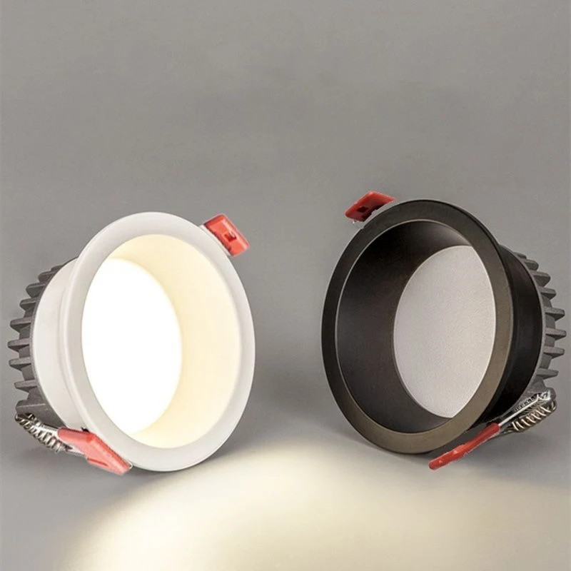 

Downlight led ceiling lamp embedded deep cup anti-glare living room bedroom ultra-thin narrow edge no main lamp