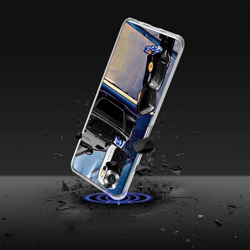 Boy See Sports Car Jdm Drift Phone Case For Xiaomi Redmi 12 12C 10 10C 10A 9 9A 9C 9T 8 8A 7 7A 6 Pro 6A K70 K60 K40 K20 S2 Prin