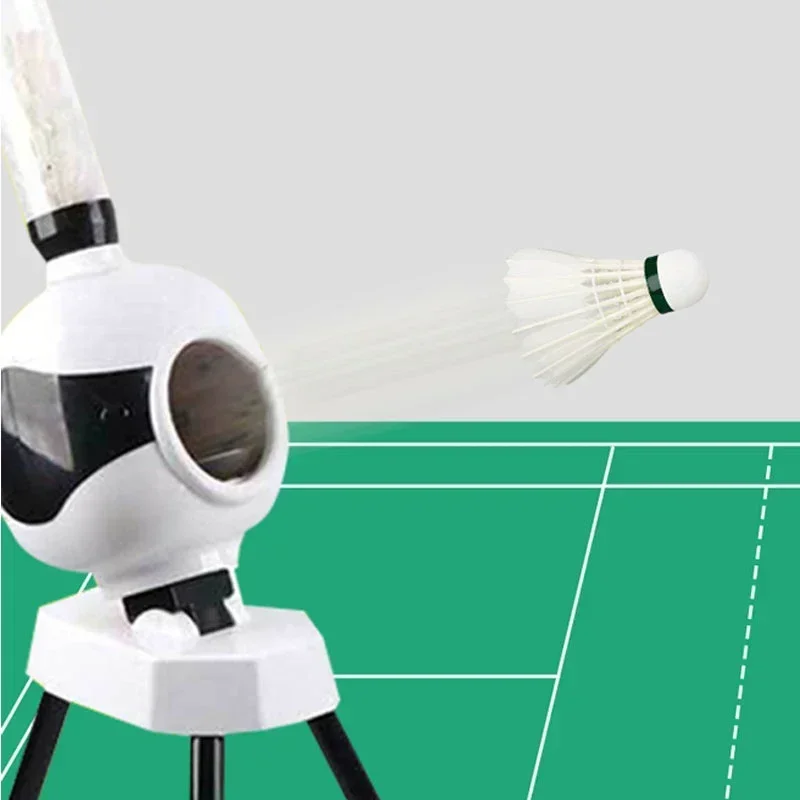 

Cheap And Fine Badminton Automatic Serve Machine Children's Badminton Trainer Portable Badminton Training Machine Best Gift For