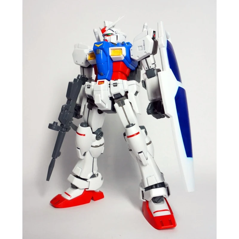 BANDAI Anime HG 1/144 RX-78GP01 GUNDAM GP01 Gundam Model Kit Robot Quality Assembly Plastic Action Toys figure Gift