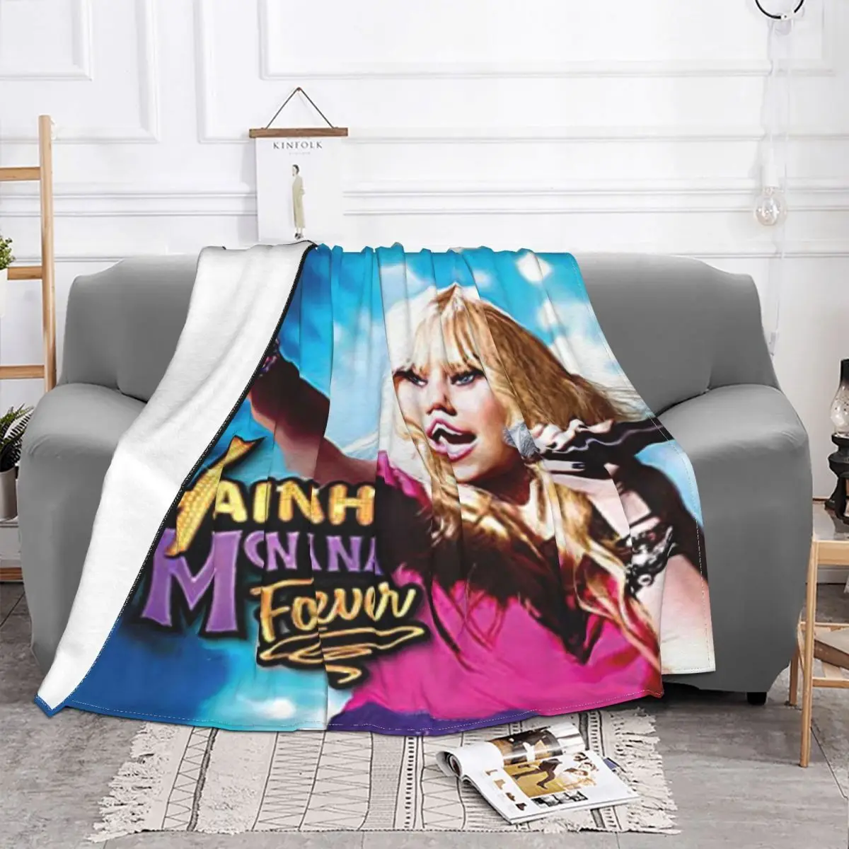 Hannah Montana 985 Home Winter Blankets Blankets & Throws Throw Blanket