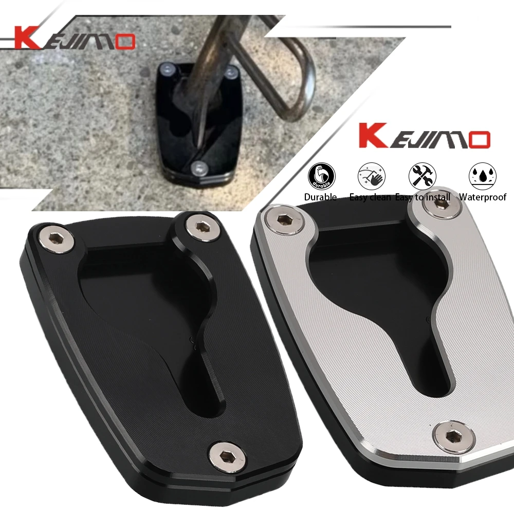 

Motorcycle For Honda XL1000V XL 1000 V VARADERO Kickstand Side Stand Extension Pad Plate Cover 2003-2011 2010 2009 2008 2007