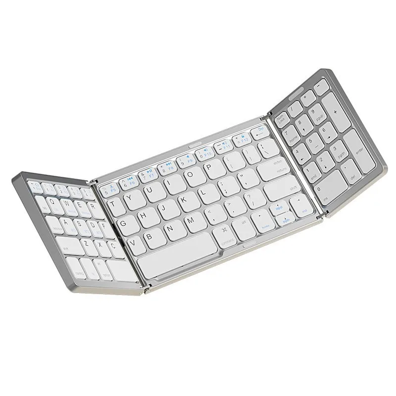 3C Founder Portable Foldable Wireless Bluetooth Keyboard And Mouse Set Laptop External IPad Tablet Phone Dedicated Hot Sale 2024