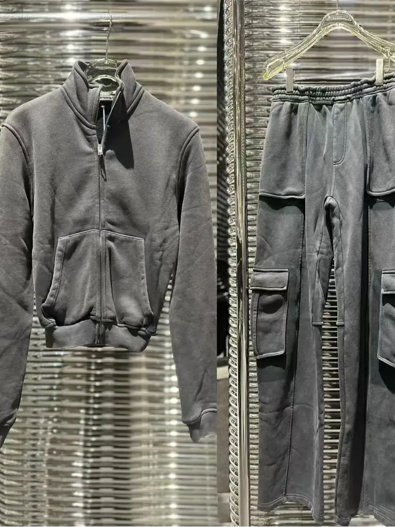 Thiened Vintage Werkkleding Lange Broek En Jaet Set Casual Faion Dames Groot Formaat Lente Katoenen Pak van XANDER-BIRD