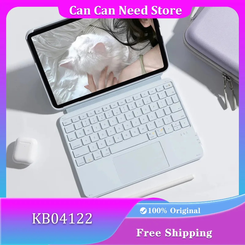 

Inateck Lightweight Keyboard IPad Magnetic Protective Case for IPadAir7/6/Air4/5 11 Inches Portable Magnetic Keyboard for IPad