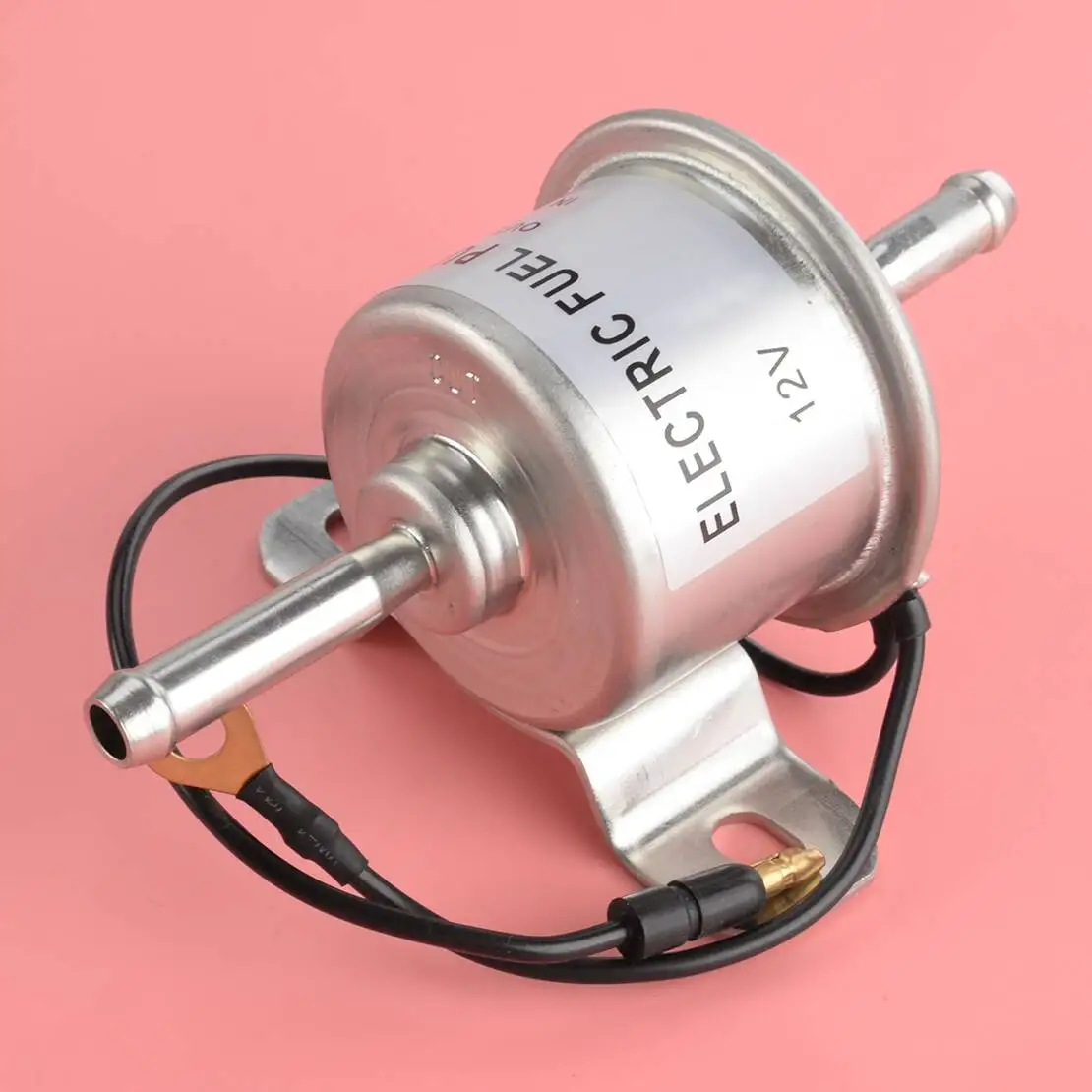 

16851-52033 16851-52030 16851-52032 12V Electric Fuel Pump Silver Fit For Kubota Perkins Takeuchi Mitsubishi Volvo JCB