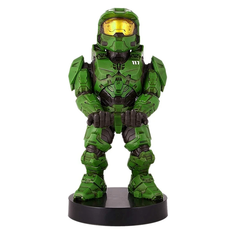 

Green Soldier Mobile Phone Stand Armor Knight Robot Mobile Phone Stand Watch Drag Gamepad Stand Remote Control Holder