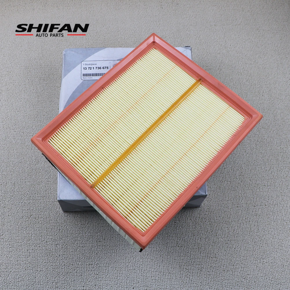 13721736675  Air Filter For BMW E36/34 E38 E39 E53/31 F30 530i 535i 540i 730i 730Li 735i 740i 840i M5 X5 Z8 B10 B3 B8 1372173667