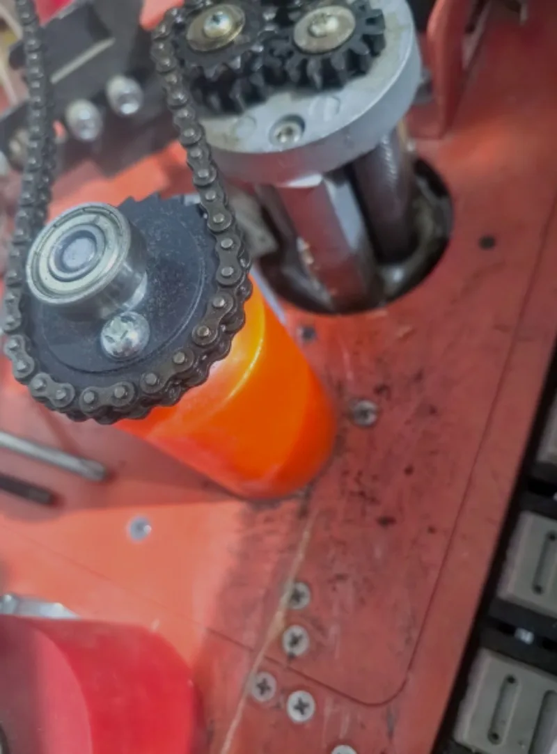 Woodworking Edge Sealing Machine Red Wheel Motor Front Wheel Chain Wheel Edge Sealing Machine Accessories