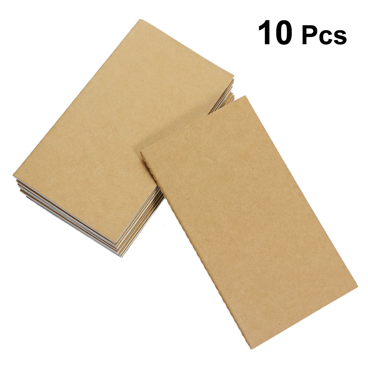 

10pcs Retro Blank Notebook For Writing Drawing Travel Journal School Office Colorful Pages Vintage Book