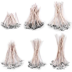 6-20cm  Smokeless Candle Wick Cotton Soy Wax Wick Large Base Household Scented Woven Candle Wick Kerosene Lamp Wax Thread