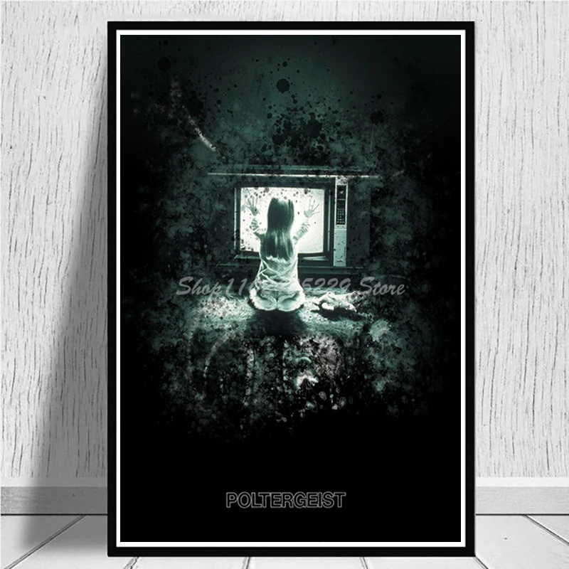 Classic Horror Movie Poster A Ghost Story and Poltergeist Poster Canvas Print Painting Bedroom Home Decoration Painting