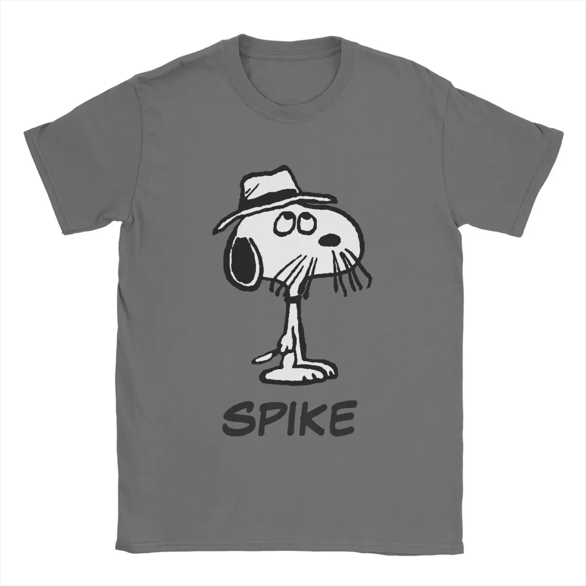 Snoopy Brother Spike T-Shirt Men Unique 100% Cotton Tee Shirt O Neck Short Sleeve T Shirt Gift Idea Tops