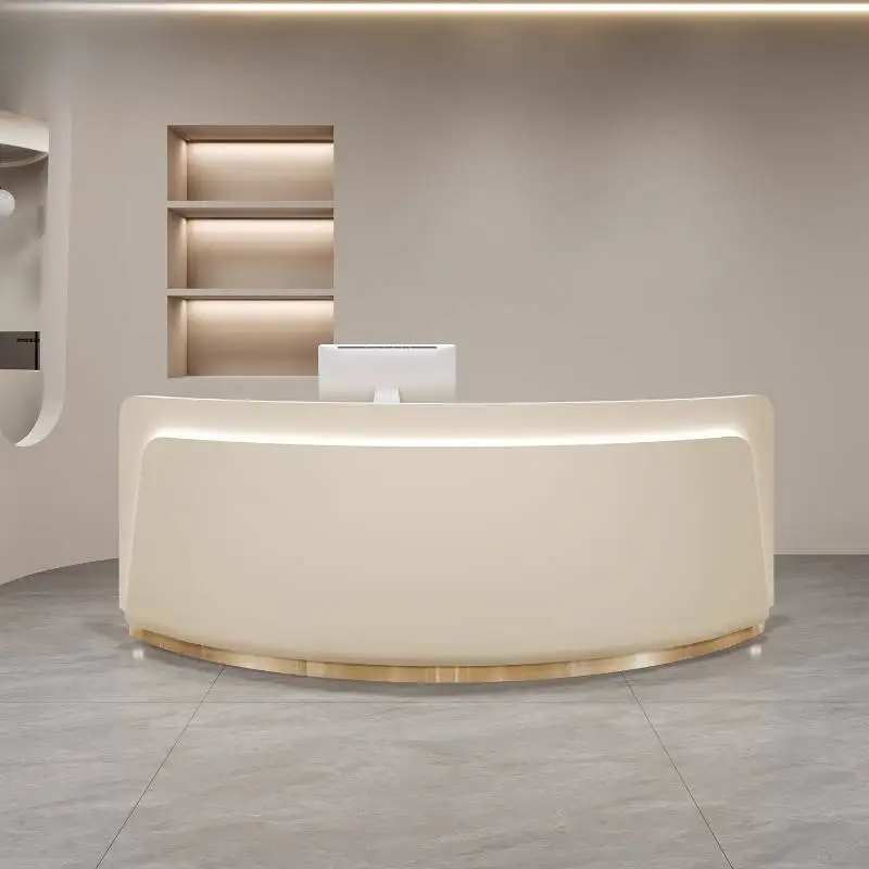 

Clothing Store Reception Desks Luxury Hotels Beauty Salon Reception Desks Front Modern Clinic Theke Rezeption Office Furniture