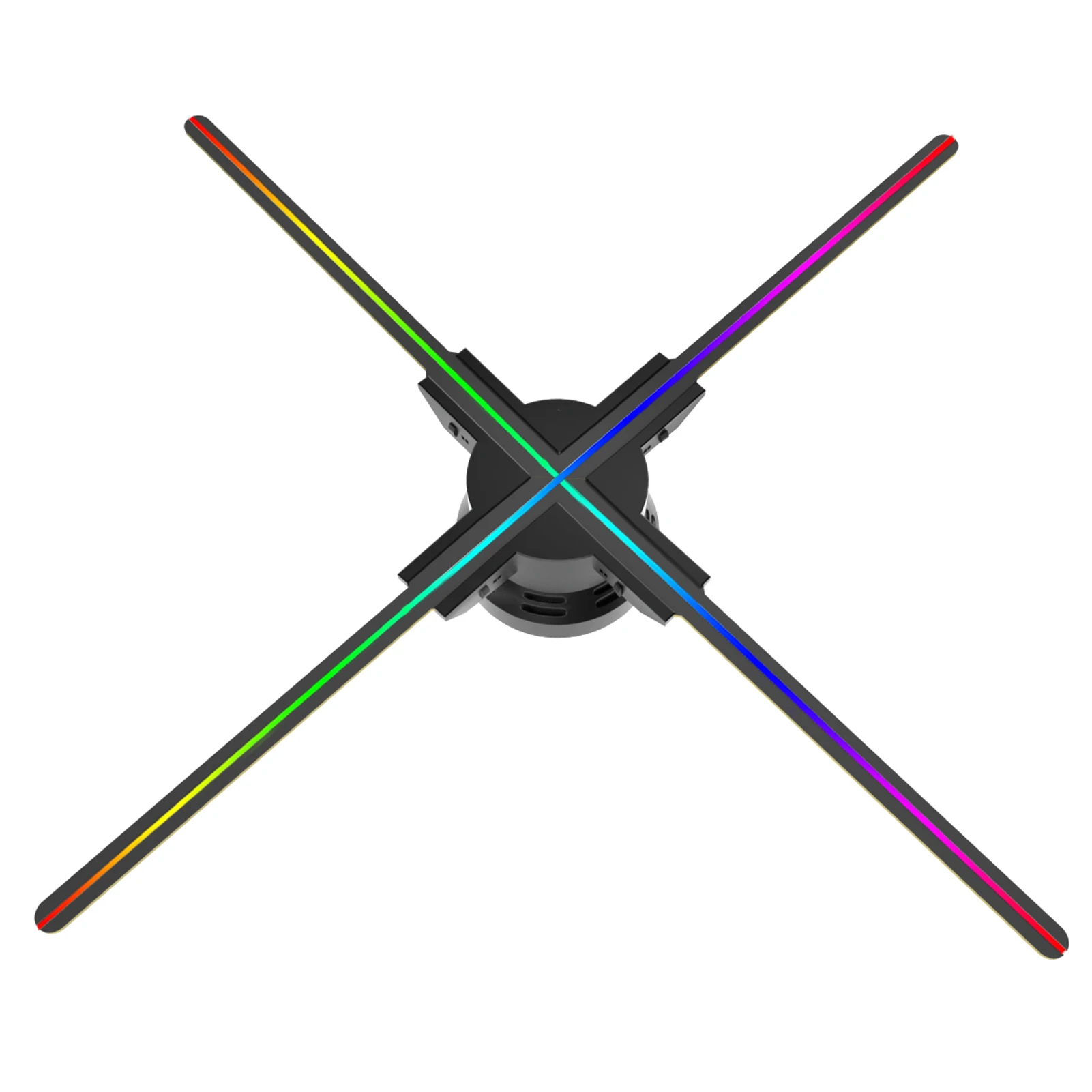 مروحة عرض ثلاثية الأبعاد للإعلانات ، مشغل مثبت على الحائط ، بالعين المجردة ثلاثية الأبعاد ، دقة عالية 2 قيراط ، مروحة فيديو صور ليد ، F60 ،