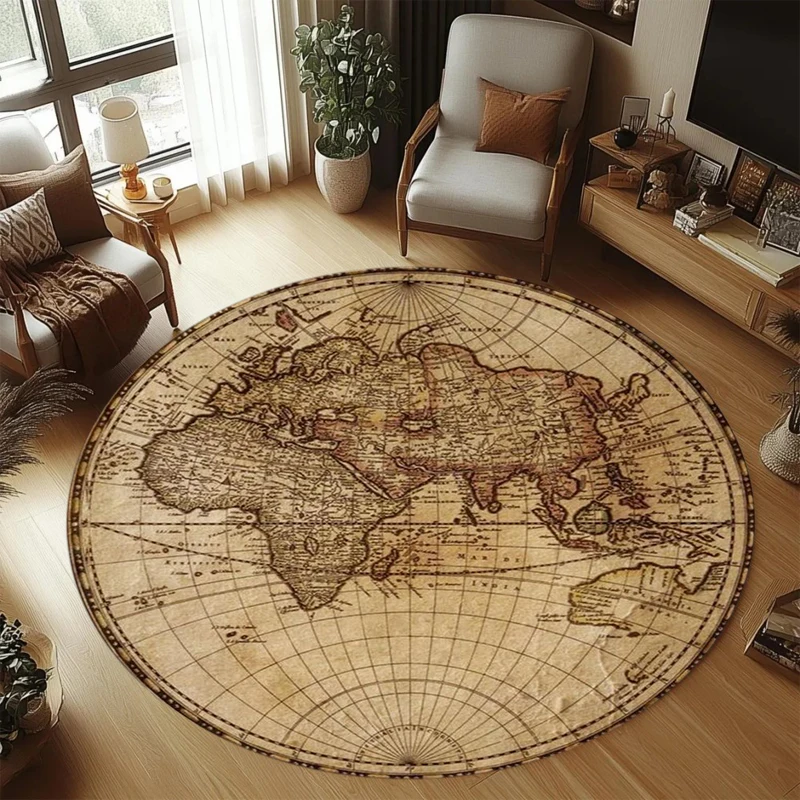 Round Carpet Childr…