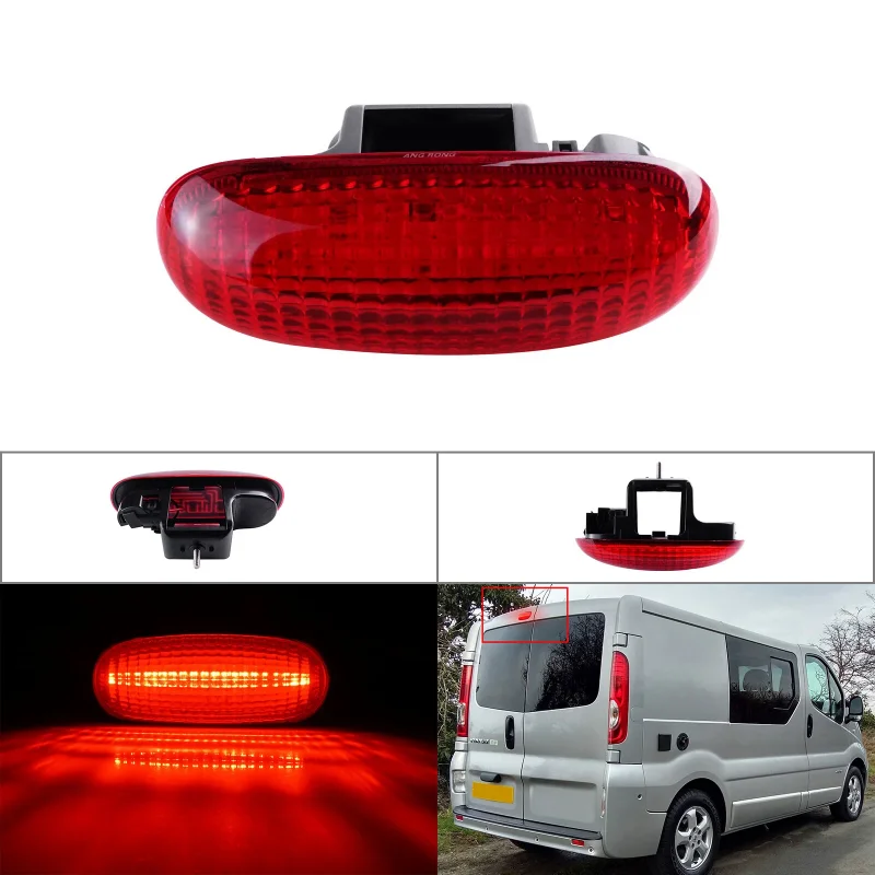 LED Rear High Level 3rd Brake Stop Light For Renault Trafic II Opel Vivaro Nissan Interstar 8200209522 Car Brake Lights Assembly