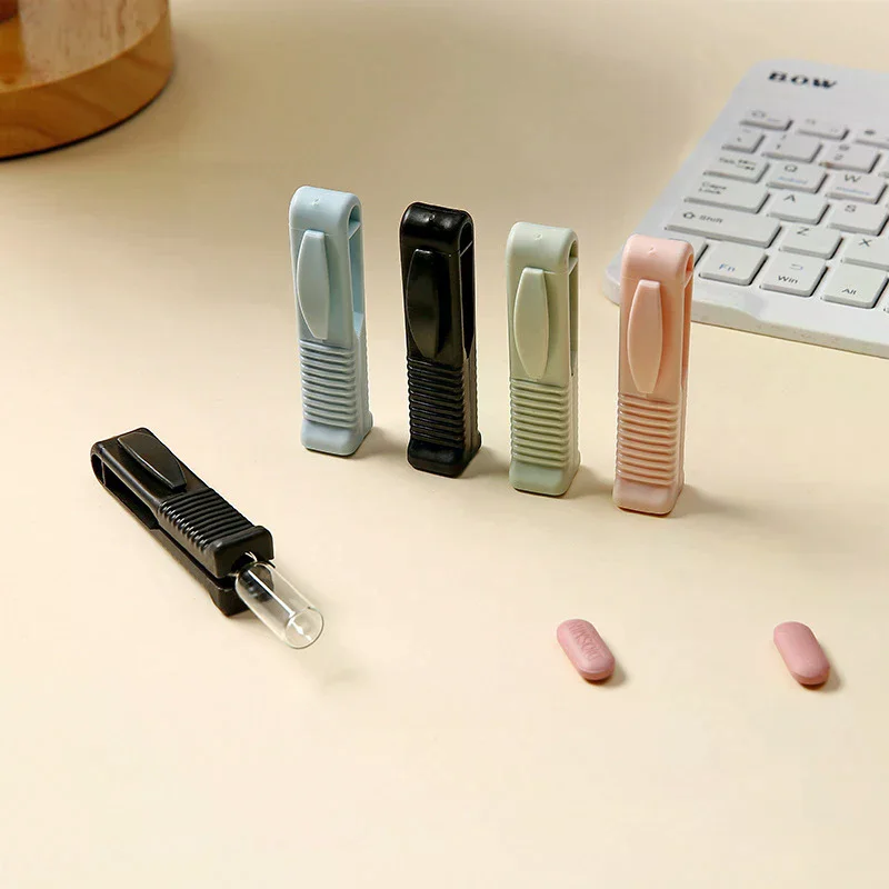 Otwieracz do ampułek, urządzenie do cięcia, dla pielęgniarek domowych i lekarzy, otwieracz do fiol, narzędzie do rozbijania ampułek, przenośny, plastikowy.