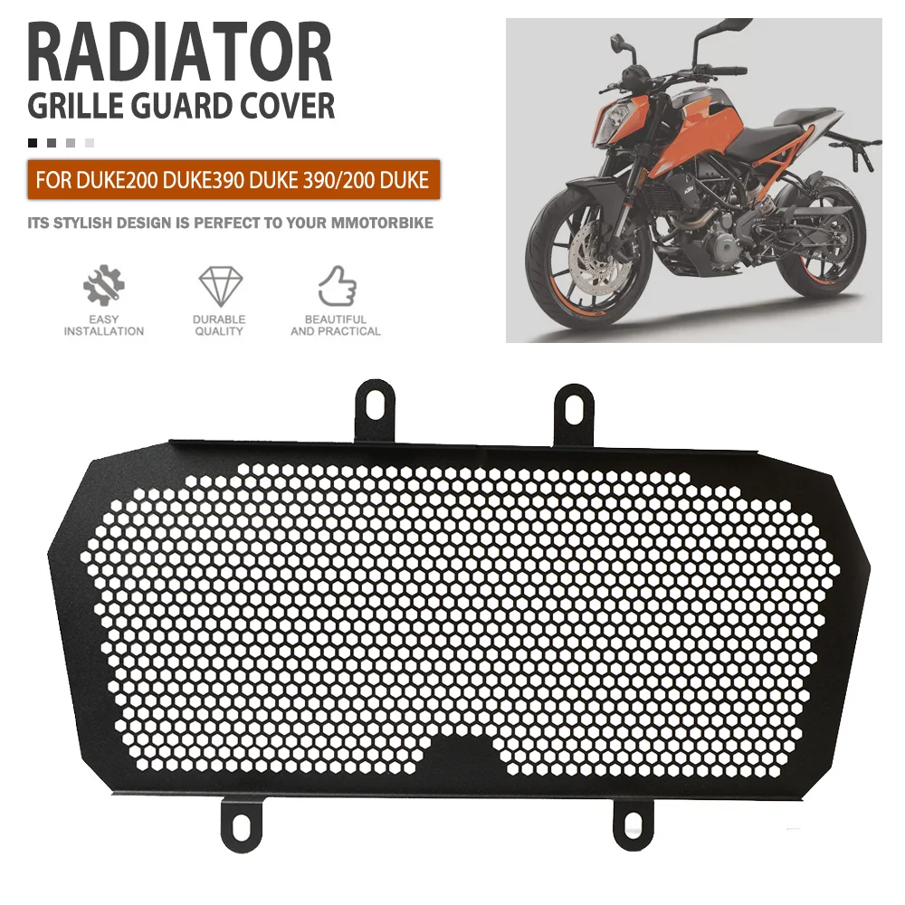 

Radiator Guard FOR Duke200 DUKE390 DUKE 390/200 duke Motorcycle Radiators Grille Cover Protector Accessories
