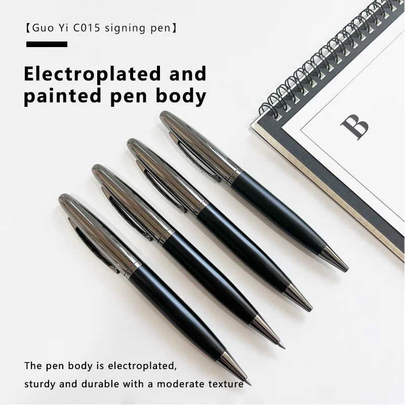Guoyi C015 424 G2 Ballpoint Luxury Eenvoudige Business Examen Metal High-End  Gifts Mass Customization Logo Signature Pen