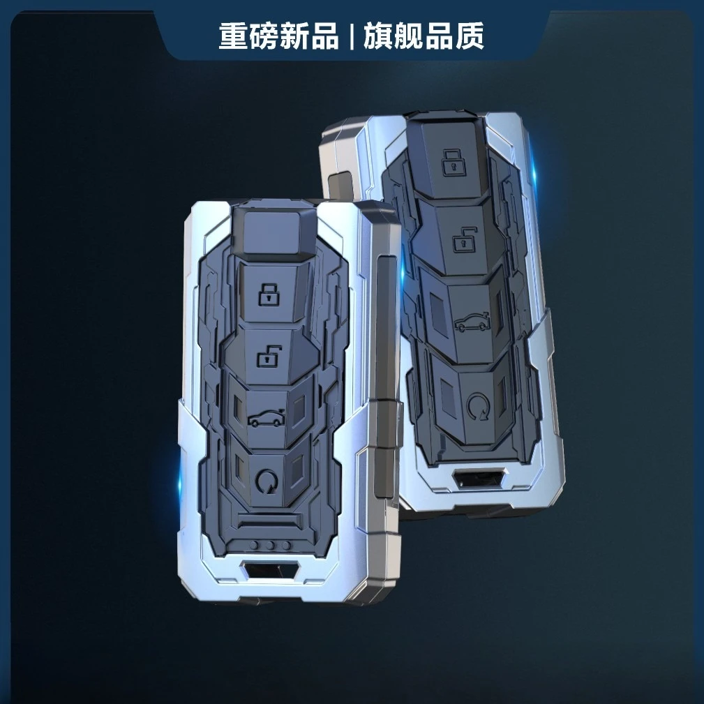 BYD Metal Key Case - Drop-Resistant Dolphin, Seal, ATTO3 - Image 4