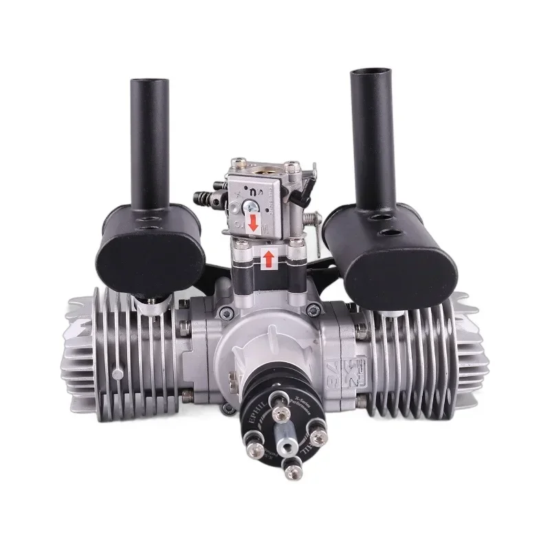 X-76cc-T model engine opposite twin-cylinder two-stroke fixed-wing engine