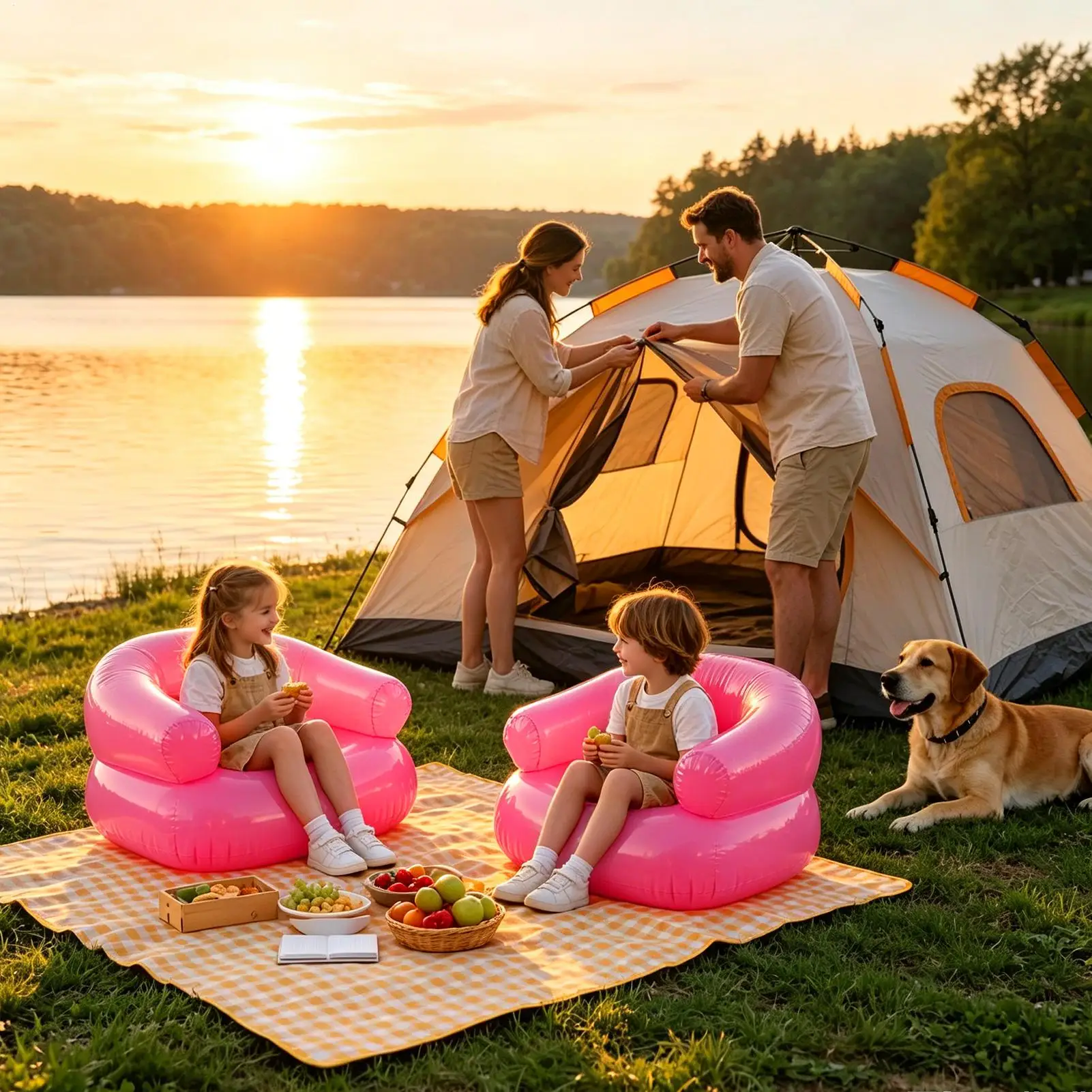Blow Up Chairs For Kids Waterproof Thickened Pvc Portable Seat Blow Up Chairs For Camping Beach Party Pool Indoor Outdoor