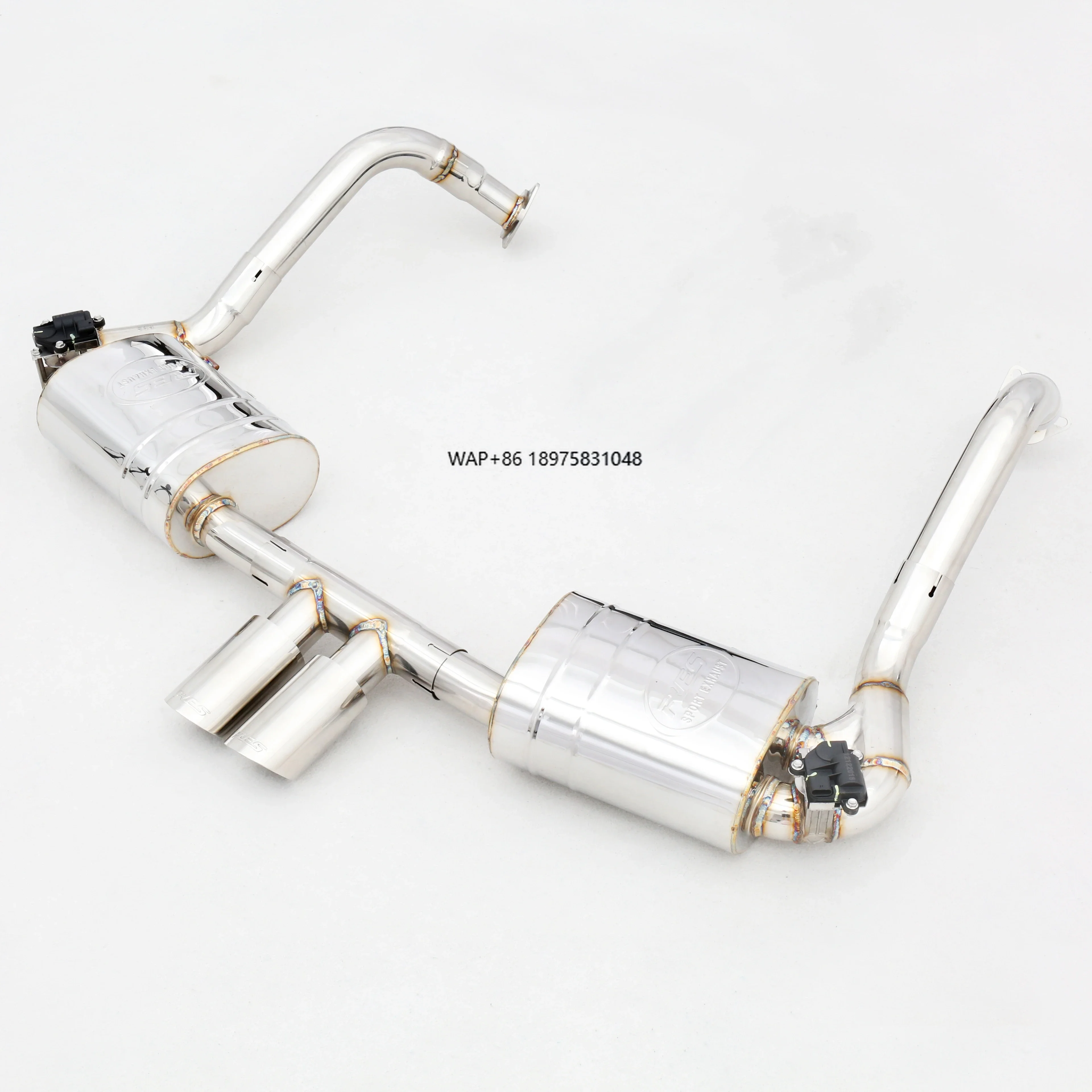 OEM Custom 304 Stainless Steel/Titanium Valved Exhaust System Perfect Fit for /987 2 7/2.9/3.4