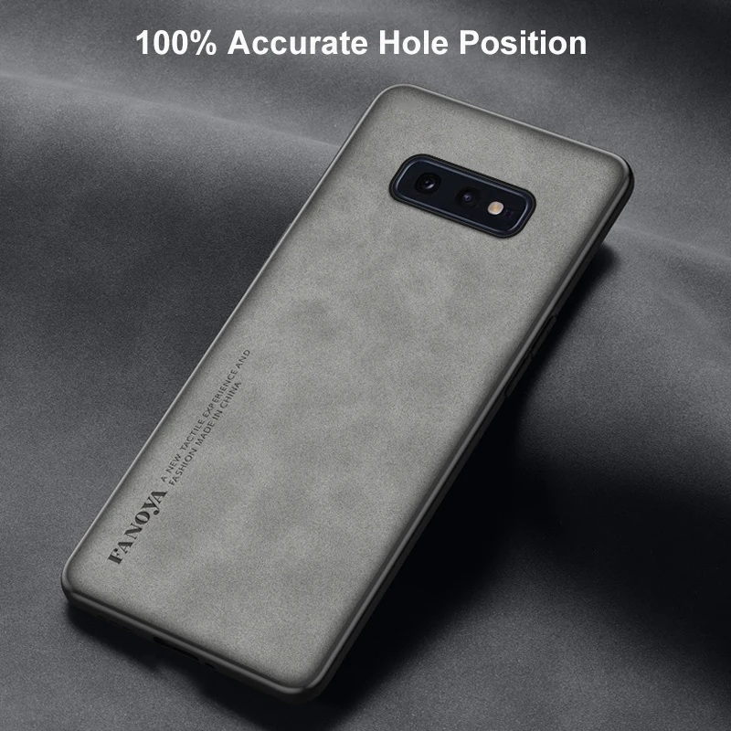 Luxury Leather Case For Samsung Galaxy S10 Plus S10 5G S10E Cover Silicone Phone Case For Samsung S10 + S10E S10Plus Coque