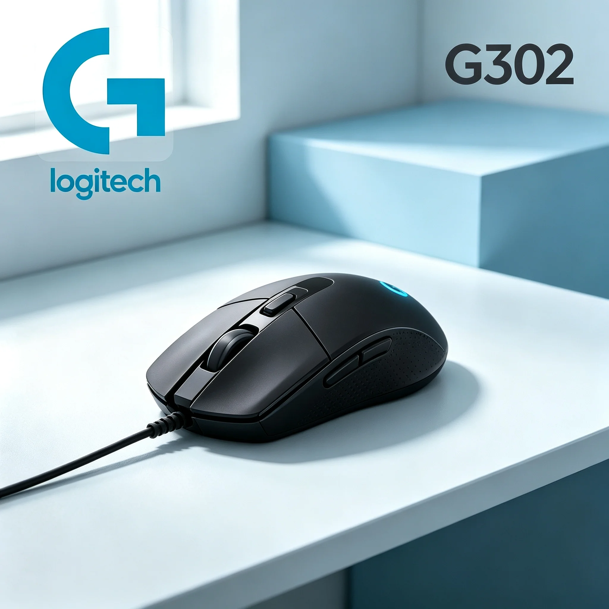 Zero Esports Gaming Gear - Mouse Óptico Com Fio Logitech G302