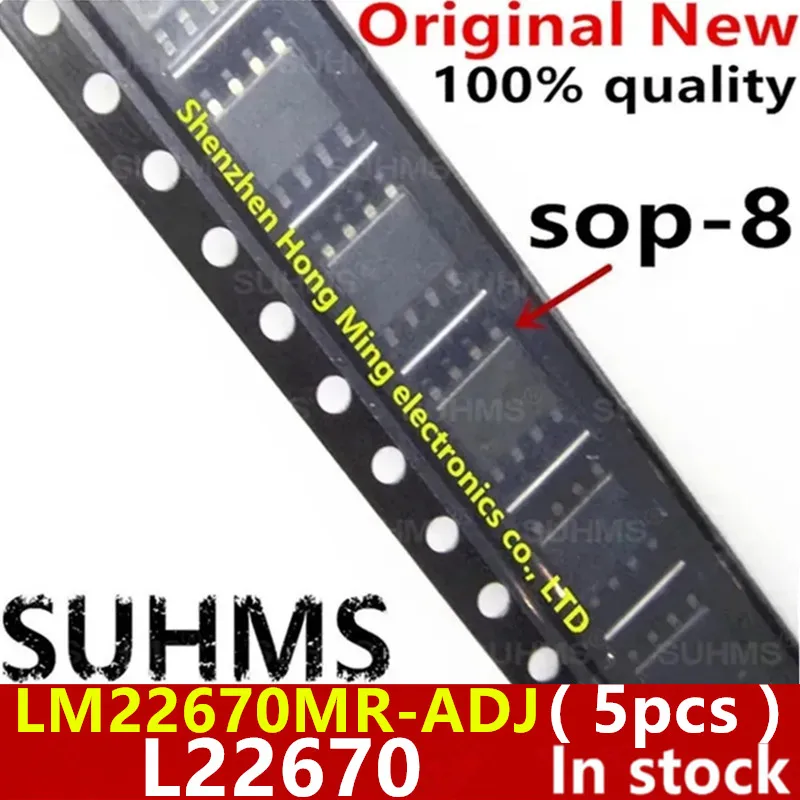 (5piece) 100% New L22670 L22670-ADJ LM22670-ADJ LM22670MR-ADJ sop8