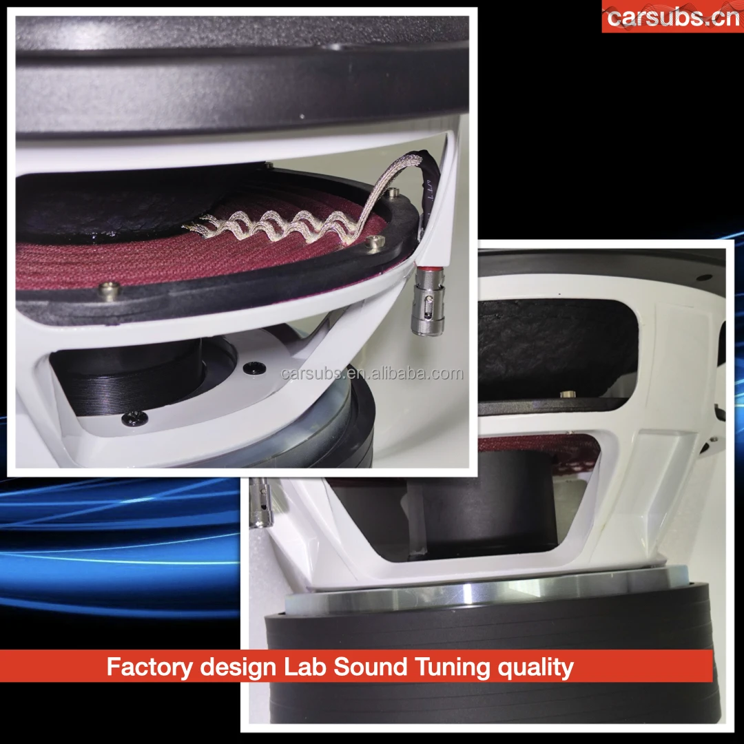 2025FS 28hz Bassi forti 12 "Car Bass Subwoofer Altoparlante Competizione Sub RMS 2000W 4 + 4ohm 12 pollici 4000W Picco SPL Subwoofer per auto