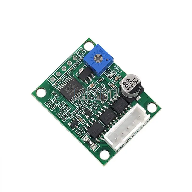 DC6-20V Motor Drive Controller BLDC DC Three-phase Brushless Hall Motor Speed Control Board With Cable Support PLC 0-5V