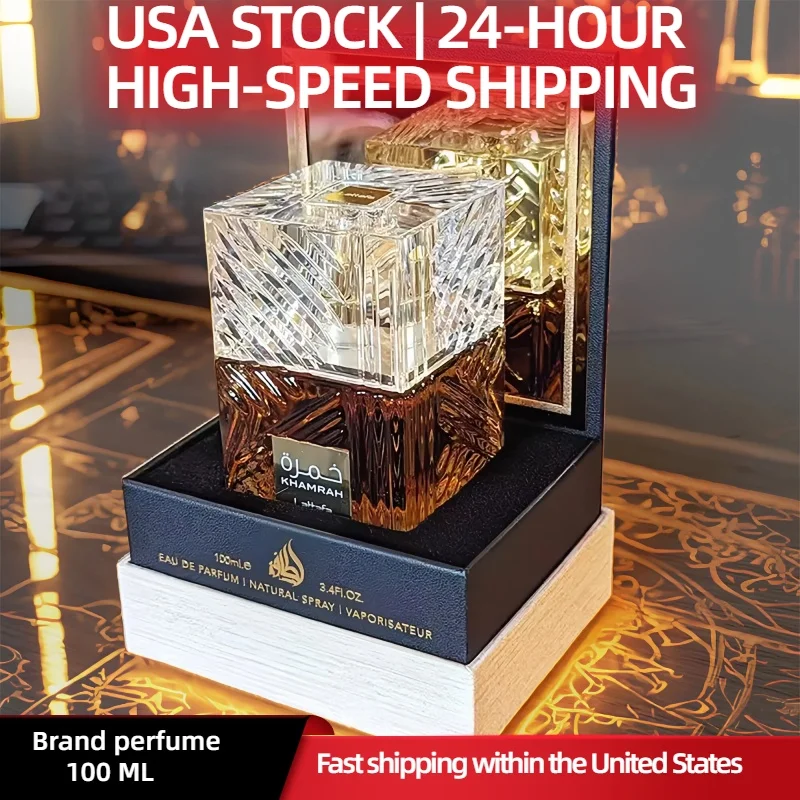 عطر لاتافا خمرة - عطر ذواقة عربية فاخرة، رائحة حلوة دافئة حارة من التمور وفاصوليا تونكا، للجنسين تدوم طويلاً #1