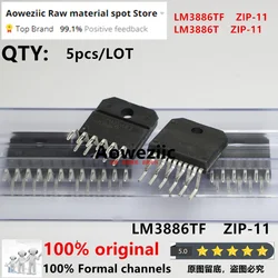 Aoweziic  2023+  5pcs/LOT 100% New Imported OriginaI LM3886TF/NOPB  LM3886TF  LM3886T/NOPB  LM3886T  ZIP-11 Audio Amplifier