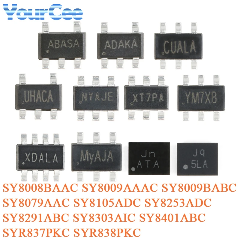 10pcs/1pc SY8303AIC SY8303 XD TSOT-23-8 SY8008BAAC SY8009AAAC