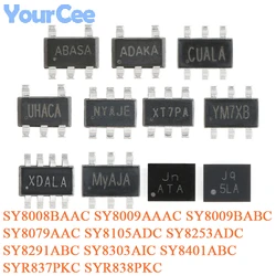10pcs/1pc SY8303AIC SY8303 XD TSOT-23-8 SY8008BAAC SY8009AAAC SY8079AAC SY8105ADC SY8253ADC SYR83 SY6280AAC SY6288CAAC SY6345AAC