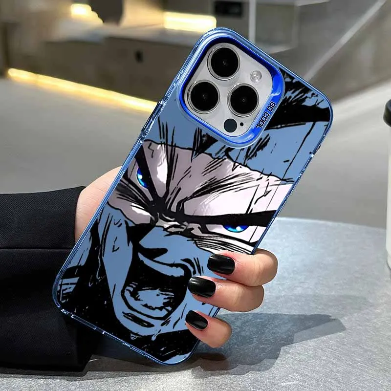 Anime Dragon Ball For Apple iPhone 17 17Air 16E 16 15 14 13 12 mini Pro Max Plus Colorful Silver Phone case view 6